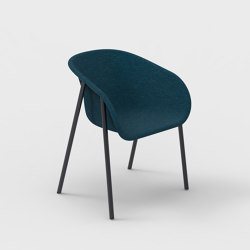 LJ 1 PET Felt Armchair | Chairs | De Vorm