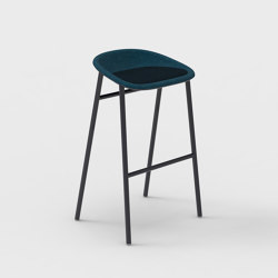 LJ 3 PET Felt Bar Stool Upholstered | Bar stools | De Vorm