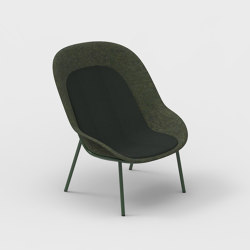 Nook PET Felt Lounge Chair | Sillones | De Vorm