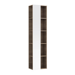 Citterio | shelf unit with mirror | Freestanding cabinets | Geberit