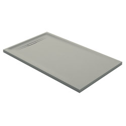 Floor-even shower solutions | shower surface Sestra grey | Shower trays | Geberit