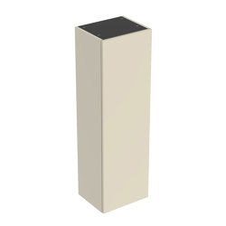 Smyle | semi tall cabinet sand grey | Freestanding cabinets | Geberit