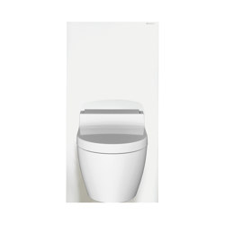 Monolith | sanitary module white / glass | Flushes | Geberit