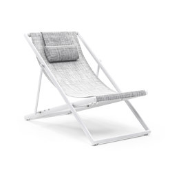 Clever foldable deckchair | Sun loungers | Varaschin