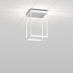 REFLEX² S 300 weiß | Pyramidenstruktur silber | Deckenleuchten | serien.lighting