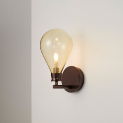 Cintola Wall Light satin bronze | Wall lights | Tom Kirk Lighting