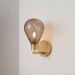 Cintola Wall Light satin gold | Wall lights | Tom Kirk Lighting