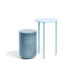 The pair S side tables | pastel blue | Nesting tables | møbel copenhagen