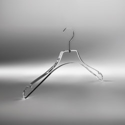 Stella Plexiglass Collection | Camicia Plexiglass Hanger | Coat hangers | Industrie Toscanini