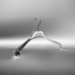 Stella Plexiglass Collection | Giacca Plexiglass Hanger | Coat hangers | Industrie Toscanini