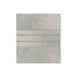 Canarias edge, Canarias grate support and drain grate RJ70 Stromboli Silver | Ceramic tiles | Cerámica Mayor