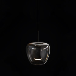 Apple Mood Small Suspension Black | Suspended lights | Quasar