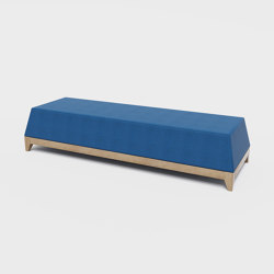 Oblique OB3 puff | Modular seating elements | Bogaerts