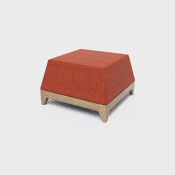 Oblique OB1 pouf | Modular seating elements | Bogaerts
