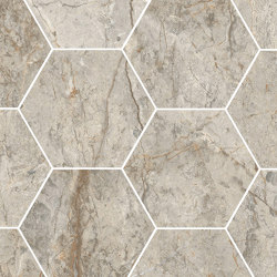 Canova Oxford Grey | Esagona | Ceramic mosaics | Rondine