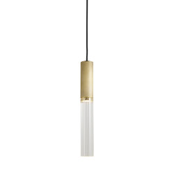 Flume | 50 Pendant - Antique Brass | Suspended lights | J. Adams & Co.