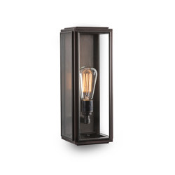 Lantern | Ash Wall Light - Medium - Bronze & Clear Glass |  | J. Adams & Co.