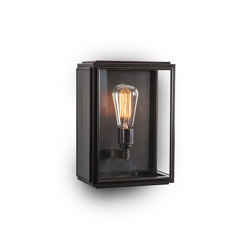 Lantern | Birch Wall Light - Small - Bronze & Clear Glass | Wandleuchten | J. Adams & Co