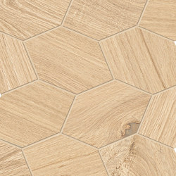 Provoak Decoro Turtle Rovere Puro | Ceramic mosaics | EMILGROUP