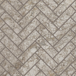 Tele di Marmo Decoro Trama Breccia Braque | Ceramic mosaics | EMILGROUP