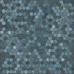 Vulcanika Raku Karato Blu | Ceramic tiles | EMILGROUP