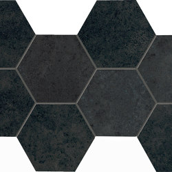 Vulcanika Raku Link Nero | Ceramic tiles | EMILGROUP