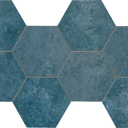 Vulcanika Raku Link Blu | Ceramic tiles | EMILGROUP