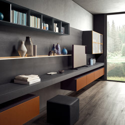People composizione 05 | Wall storage systems | Pianca