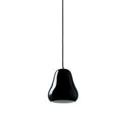 Lampe en porcelaine Fabella (noire) | Suspended lights | Caussa