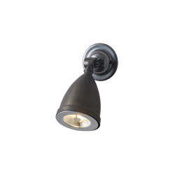Whitby LED Spotlight with Shade, Remote Driver, Weathered Bronze | Wall lights | Original BTC