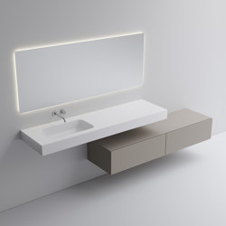 Murale Solo | Wash basins | Vallone