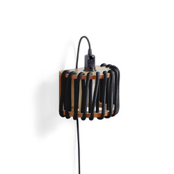 Macaron Wall Lamp, black | Lámparas de pared | EMKO PLACE