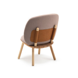 Naïve Low Chair, beige, Camira | Poltrone | EMKO PLACE