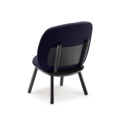 Naïve Low Chair, ink blue, Camira | Armchairs | EMKO PLACE