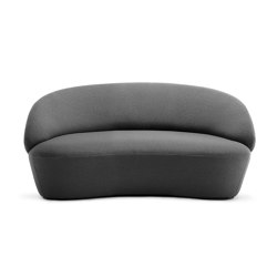 Naïve sofa, two seater, light grey | Sofas | EMKO PLACE