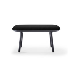 Naïve bench, 100 cm, black, Kvadrat | Panche | EMKO PLACE