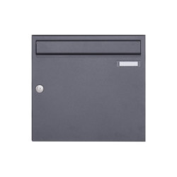 Basic | Aufputz Briefkasten Design BASIC 382A AP - DB703 eisenglimmer 100mm Tiefe | Mailboxes | Briefkasten Manufaktur
