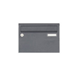 Basic | Edelstahl Aufputz Briefkastenanlage Design BASIC Plus 385 XA 220 - RAL nach Wahl | Mailboxes | Briefkasten Manufaktur