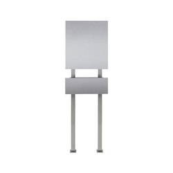 Schiller | Design Standbriefkasten SCHILLER MEDIUM - Edelstahl - RAL 7016 anthrazitgrau | Mailboxes | Briefkasten Manufaktur