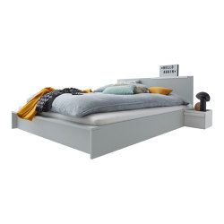 Flai bed lacquered with headboard | Camas | Müller small living