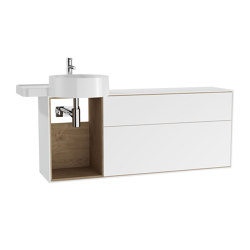 Voyage Washbasin Unit for Countertop Washbasin | Bathroom furniture | VitrA Bathrooms