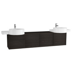 Voyage Washbasin Unit for Double Countertop Washbasin | Vanity units | VitrA Bathrooms