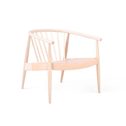 Reprise | Chair w/ Hide Seat | Ash | Armchairs | L.Ercolani