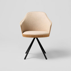 Kaiak spin chair | with armrests | ENEA