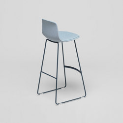 Lottus sledge stool | Sgabelli bancone | ENEA