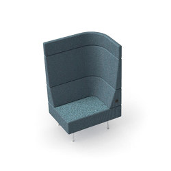 S-tudio | Right-seater 1 | Sound absorbing furniture | Conceptual