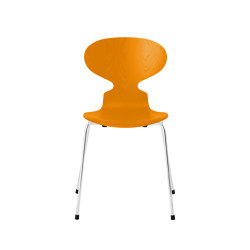 Ant™ | Chair | 3101 | Burnt Yellow coloured ash | Chrome base | Sillas | Fritz Hansen