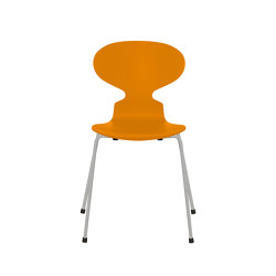 Ant™ | Chair | 3101 | Burnt Yellow lacquered | Nine grey base | Sillas | Fritz Hansen