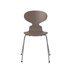 Ant™ | Chair | 3101 | Deep clay coloured ash | Silver grey base | Sillas | Fritz Hansen