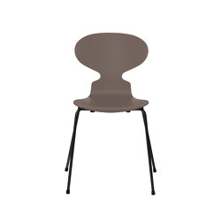 Ant™ | Chair | 3101 | Deep clay lacquered | Black base | Sillas | Fritz Hansen